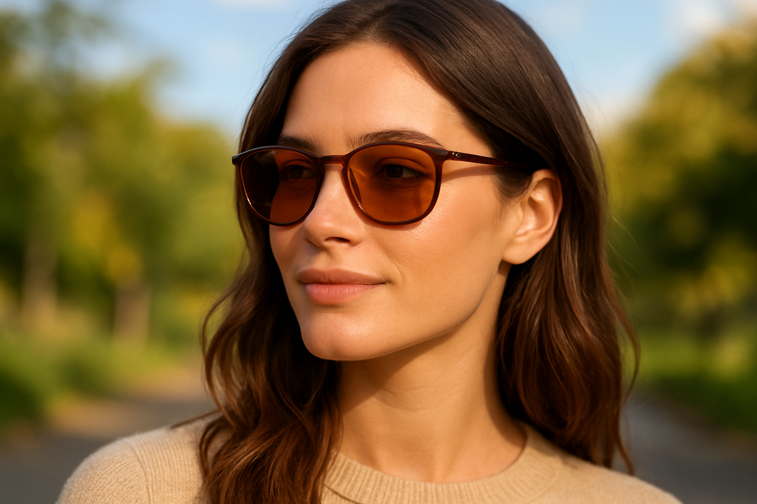 Ever Notice How Brown Lenses Make Everything Look Warmer and Sharper?