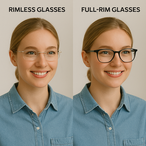Benefits of Rimless vs Full-Rim Frames: Which Style Suits You Best?